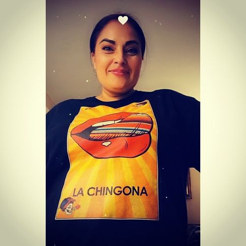Customer photo review of La Chingona OG Ltd Edition Raza Tee