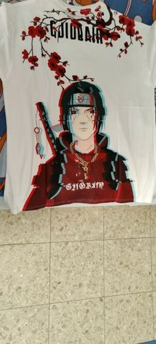 Customer photo review of Itachi Uchiha - Streetwear T-shirt