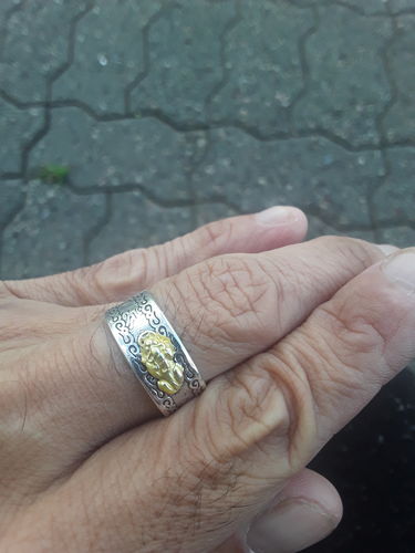 Customer photo review of Feng Shui Amulet Lucky Ring (Pi Xiu & More)