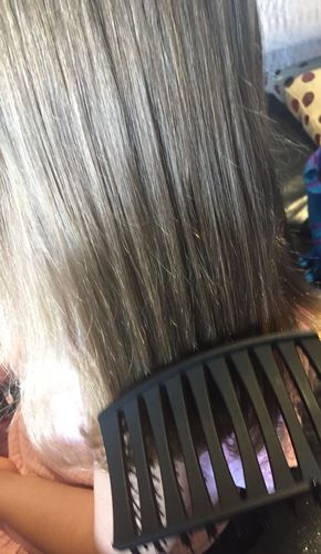 Customer photo review of Scream-Free Hair Brush™ Maxi