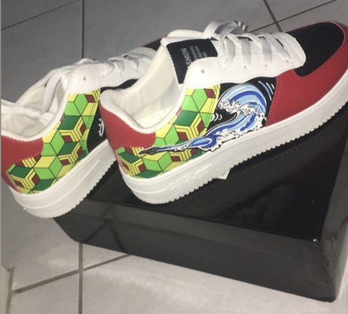Customer photo review of Sneaker Demon Slayer - Giyu Tomioka