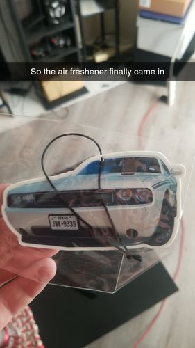 Customer photo review of Custom Air Freshener
