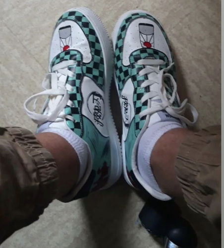 Customer photo review of Sneaker Demon Slayer - Tanjiro Kamado Basse