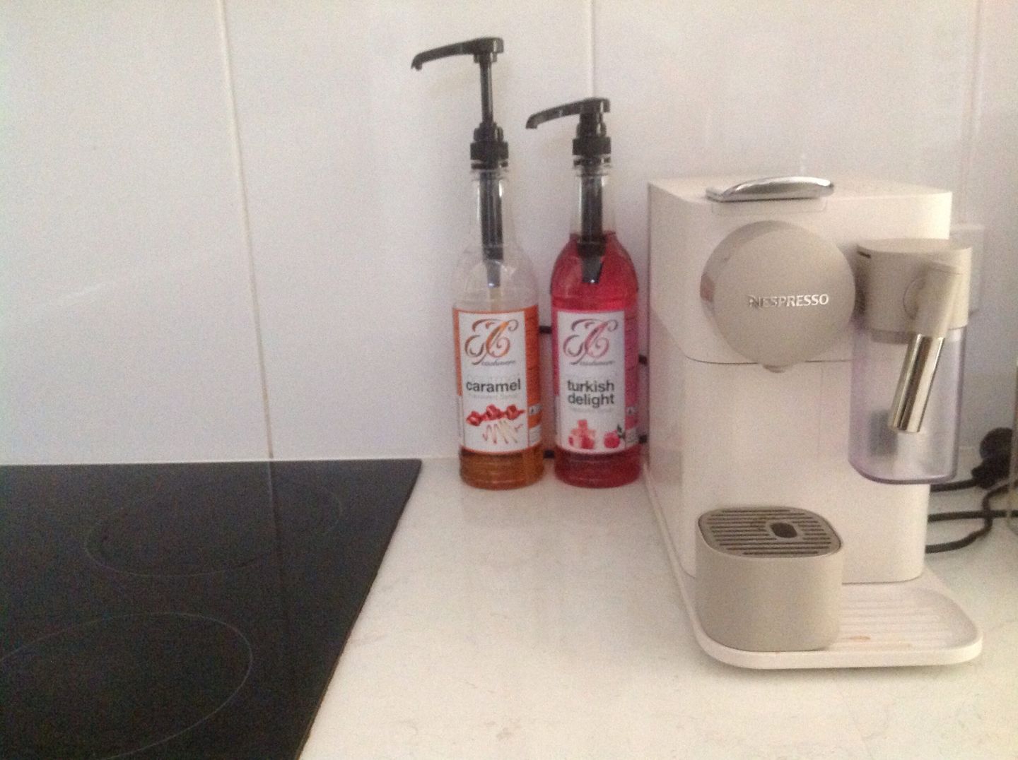 Customer photo review of Syrup Pump for 750mL Bottle