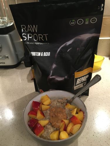 Customer photo review of Elite Repair Protein Powders available in 6 flavours
