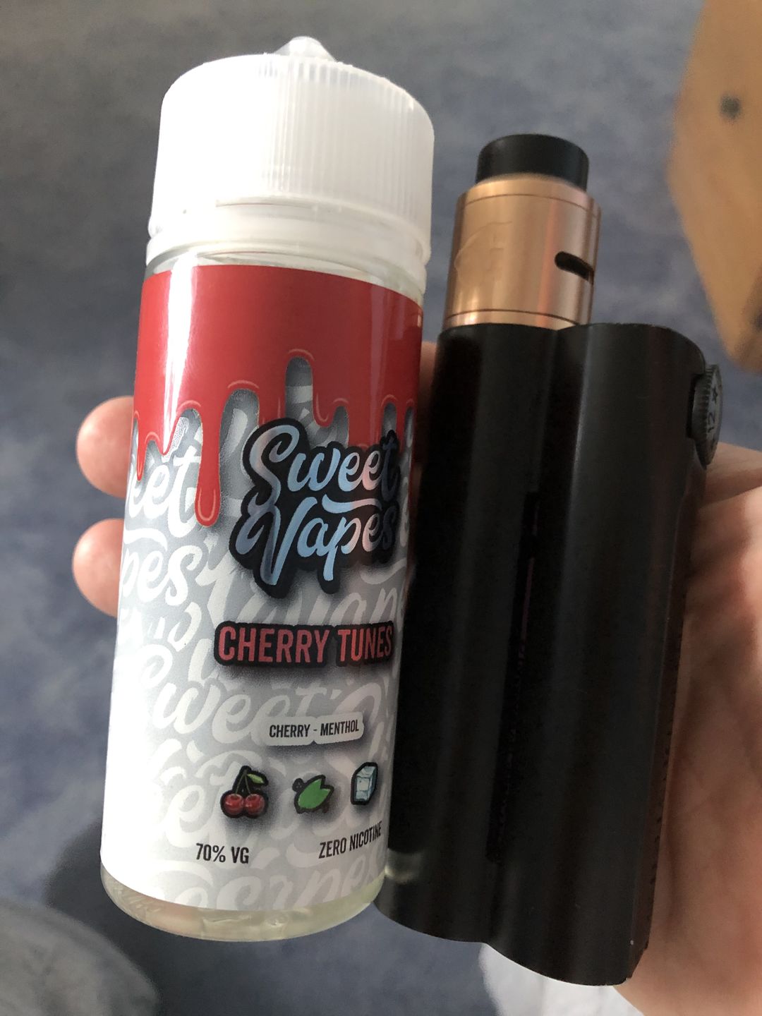 Customer photo review of Cherry Tunes