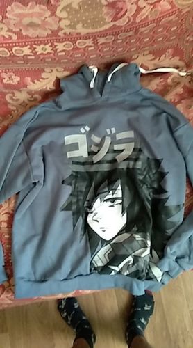 Customer photo review of Tomioka Giyu - Oversized Hoodie