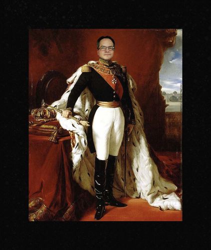 Customer photo review of Custom Portrait of Napoleon III, 1855