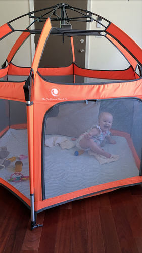 Customer photo review of Pop N' Go® Playpen