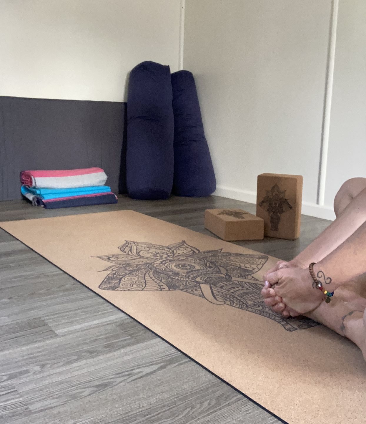 Customer photo review of Elephant Yoga Mat
