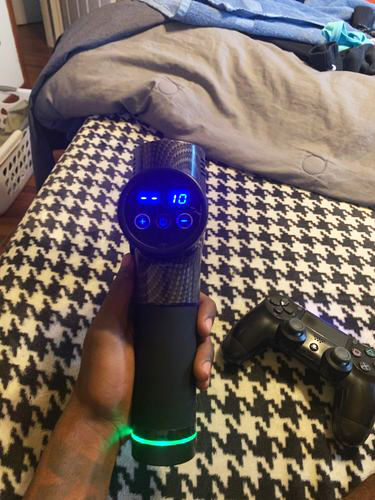 Customer photo review of Pistolet Massage Intense Pro™
