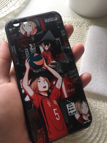 Customer photo review of Nekoma - Kenma iPhone Case