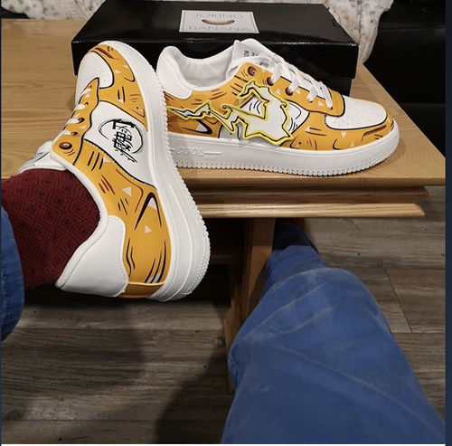 Customer photo review of Sneaker Demon Slayer - Zenitsu Agatsuma Basse