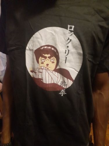 Customer photo review of Rock Lee - Drunken Tee