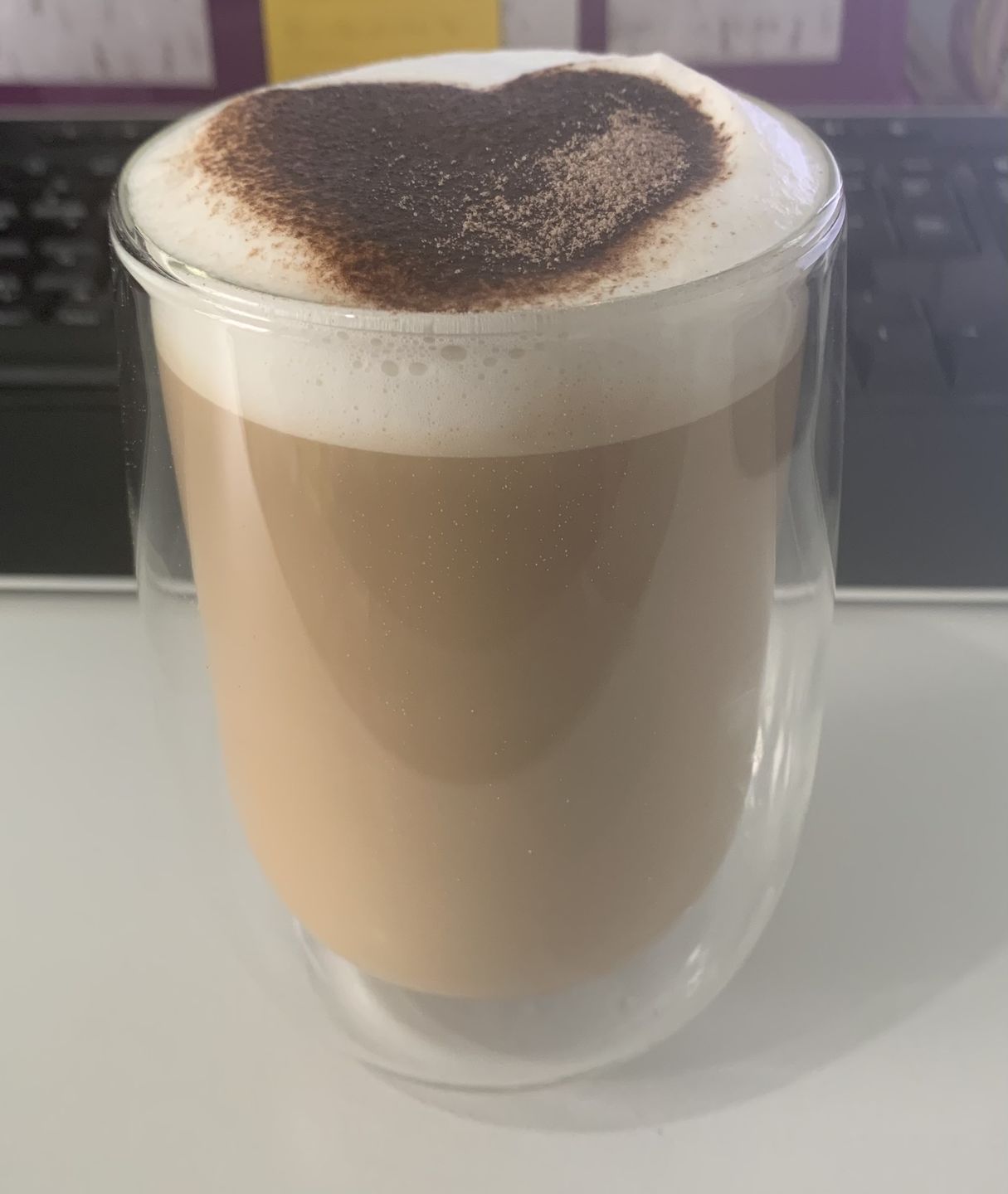 Customer photo review of Butterscotch Coffee Syrup