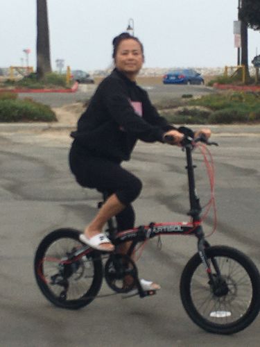 Customer photo review of Murtisol Folding Bike 20-in Wheels 7 Speed Shimano Shifter