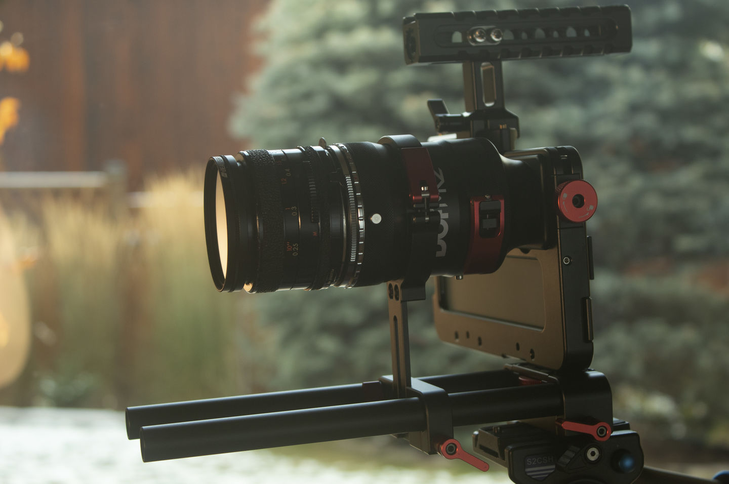 Customer photo review of BeastRail Support System for DOF Adapter