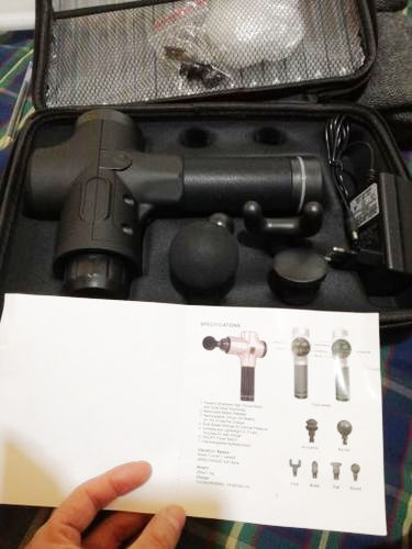Customer photo review of Pistolet Massage Pro™