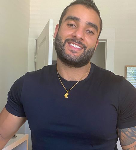 Customer photo review of St. Christopher (Gold)