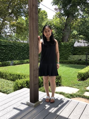 Customer photo review of Simone Tank Dress