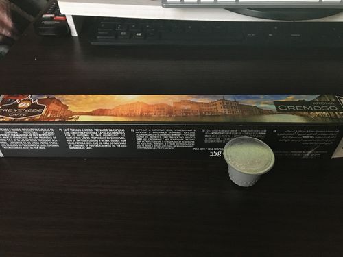 Customer photo review of Cápsulas Compatibles Nespresso Cremoso Tre Venezie