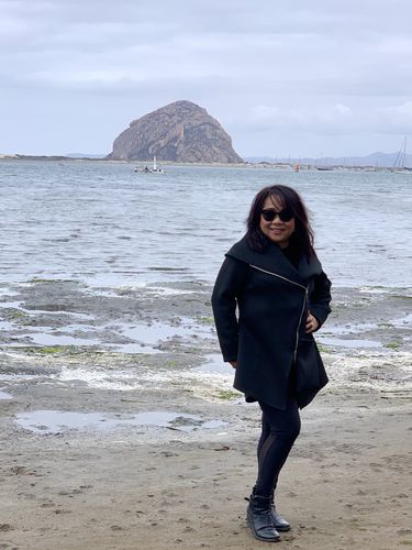 Customer photo review of Joseph Ribkoff Black Oversized Collar Zip-Up Asymmetric Jacket 194400 NEW