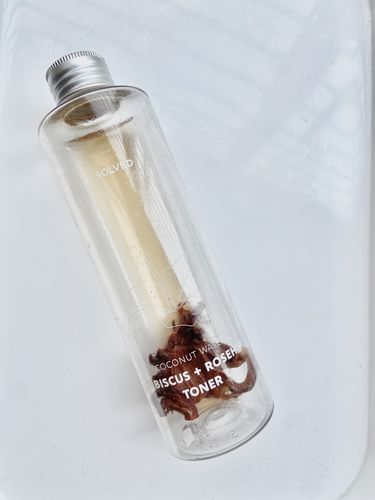 Customer photo review of Coconut Water | Hibiscus+Rosehip Toner 200ml