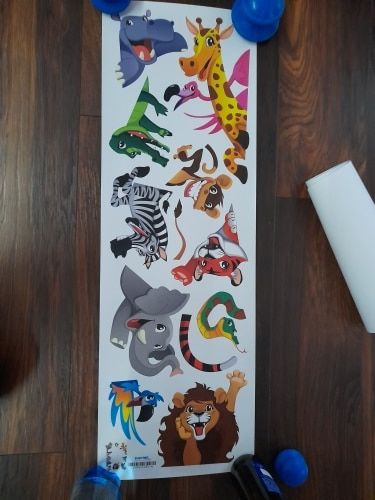 Customer photo review of Sticker Porte Éléphant