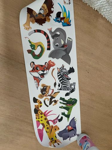 Customer photo review of Sticker Porte Éléphant