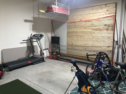 Customer photo review of FairwayHero Golf Mat | Portable Golf Hitting Practice Mat