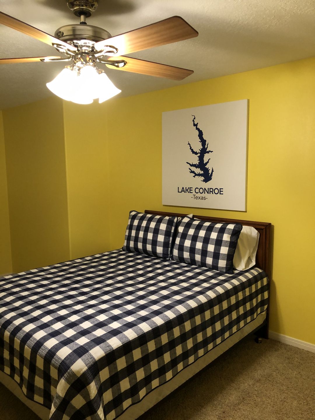Customer photo review of Custom Lake Square Canvas