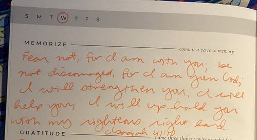 Customer photo review of The Daily Kairos Journal