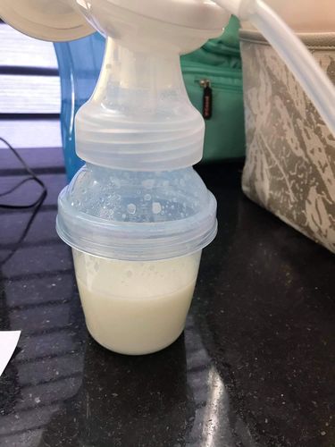 Customer photo review of Purest Lactation Drink - Chocolate Flavor Breastmilk Booster