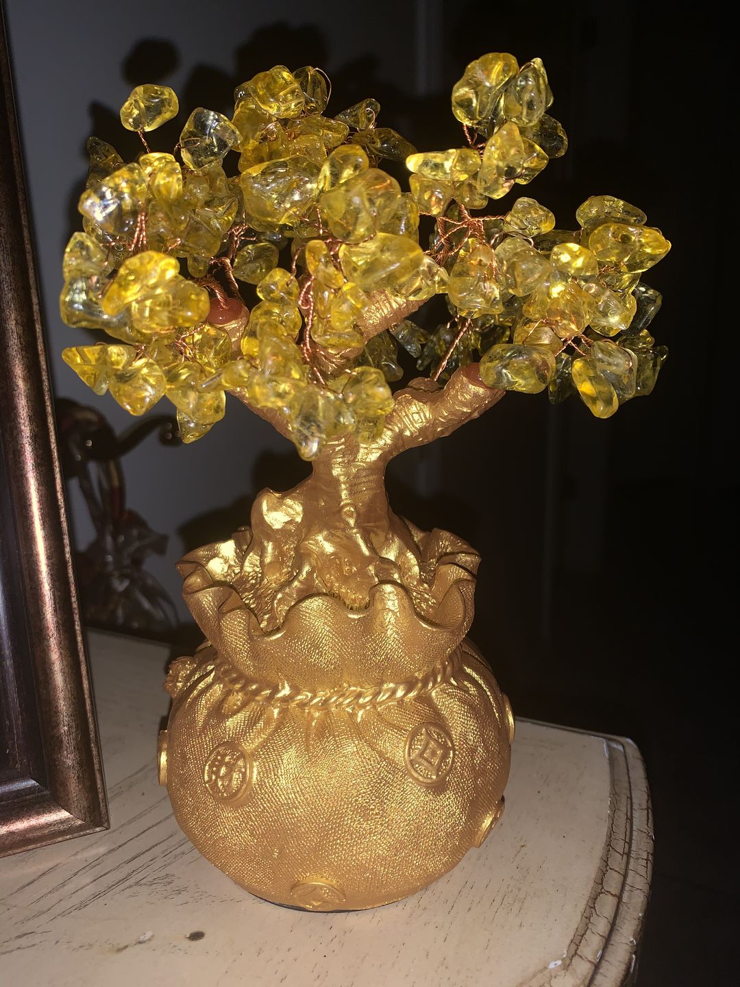 Customer photo review of Feng Shui Citrine Money Tree Wealth Ornaments