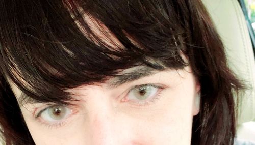 Customer photo review of Quartz Prescription Colored Contact Lenses