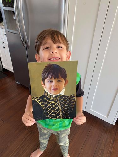 Customer photo review of The Noble - Custom Poster