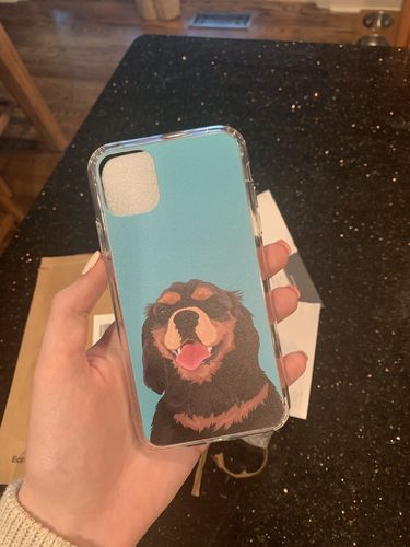Customer photo review of Custom Pet Phone Case (Original)
