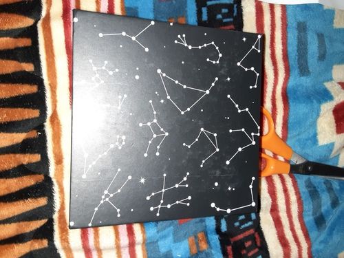 Customer photo review of Galaxy Night Light Projector