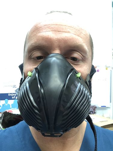 Customer photo review of Stealth P3 Respirator Facemask