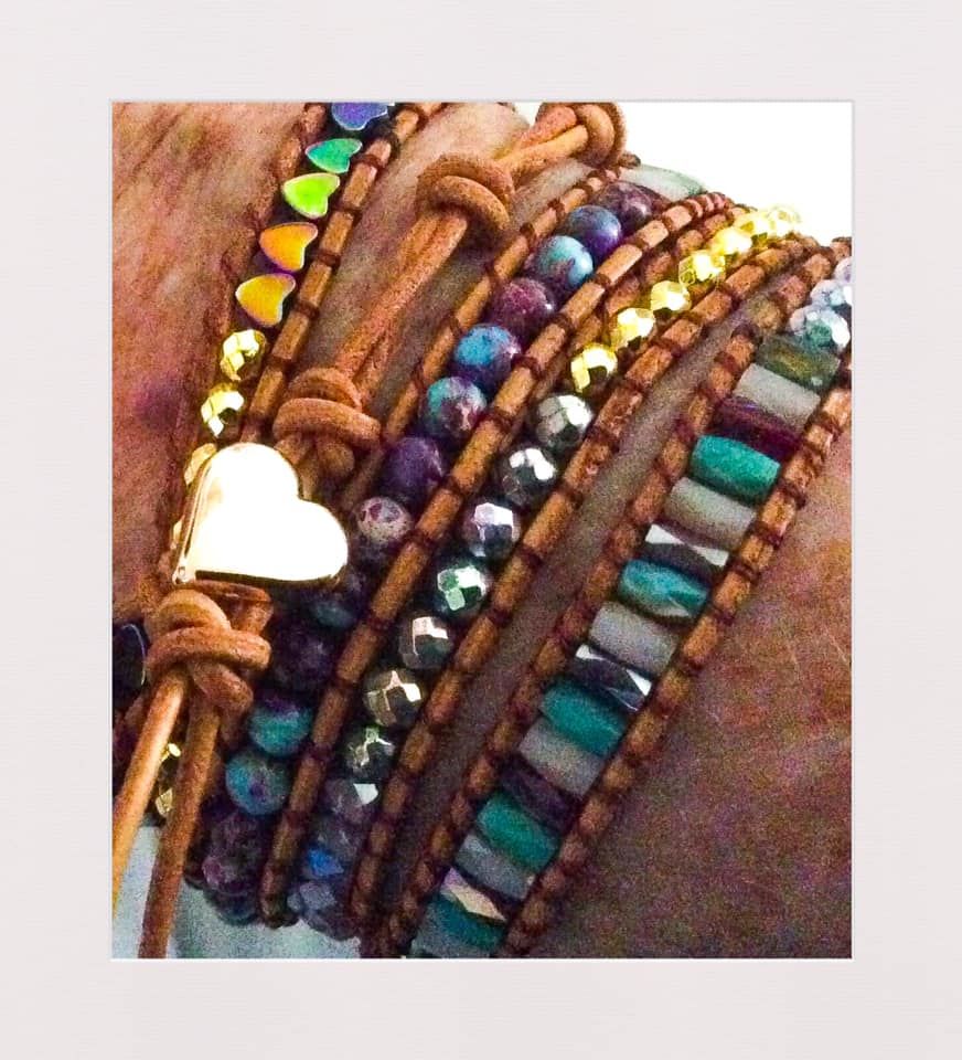 Customer photo review of Intense Love Protection Wrap Bracelet