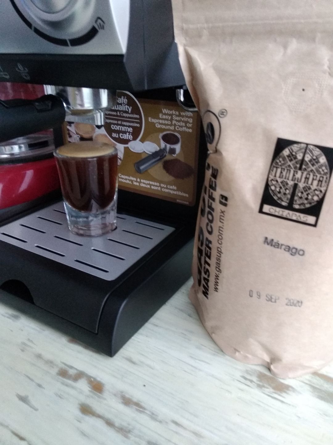 Customer photo review of Café de Chiapas, Finca Yabteclum