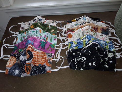 Customer photo review of Mask Insert - Contoured - 100 Count