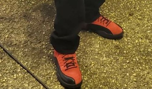 Customer photo review of Air Jordan 12 “Reverse Flu Game”：CT8013-602 Early Pairs