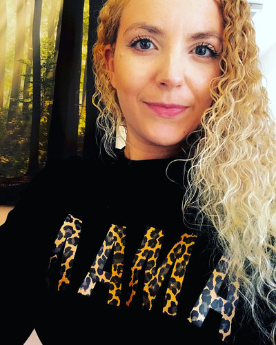 Customer photo review of Mama Leopard Sweatshirt 00 (MRK X)