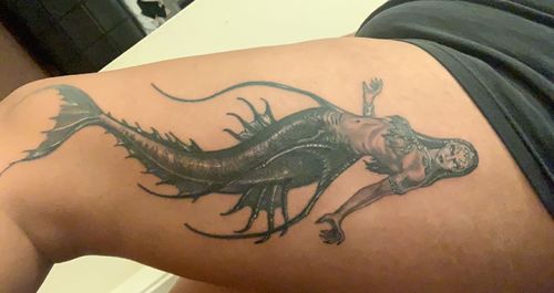 Customer photo review of Signature Tattoo Numbing Cream