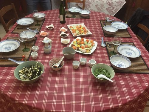 Customer photo review of Coffret Baguettes Japonaises Sakura Noir