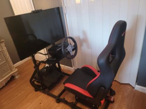 Customer photo review of ART Simulator Single Monitor Mount