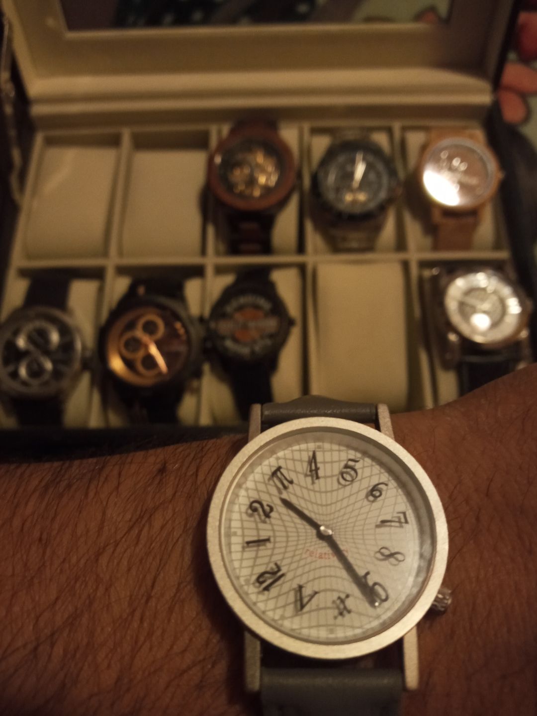 Customer photo review of Reloj Análogo Philosophers Guild Relatividad de Einstein 33 mm