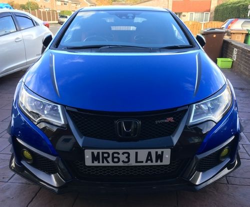 Customer photo review of Honda Civic Type R FK2 Fog Light Armour