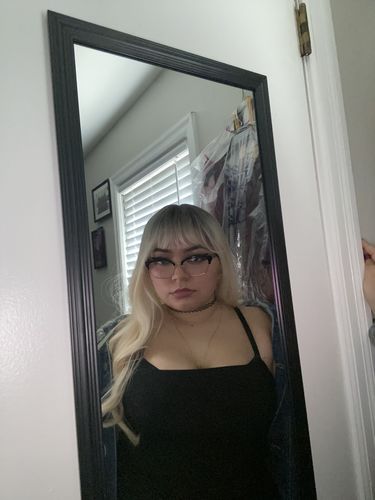 Customer photo review of Fashion Series Long Curly Wig yc23287